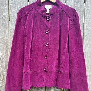Talbot’s Violet Jacket